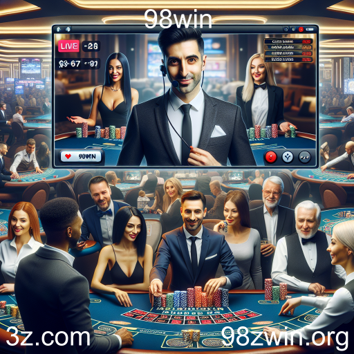 A Experiência Imersiva dos Cassinos Ao Vivo no 98win
